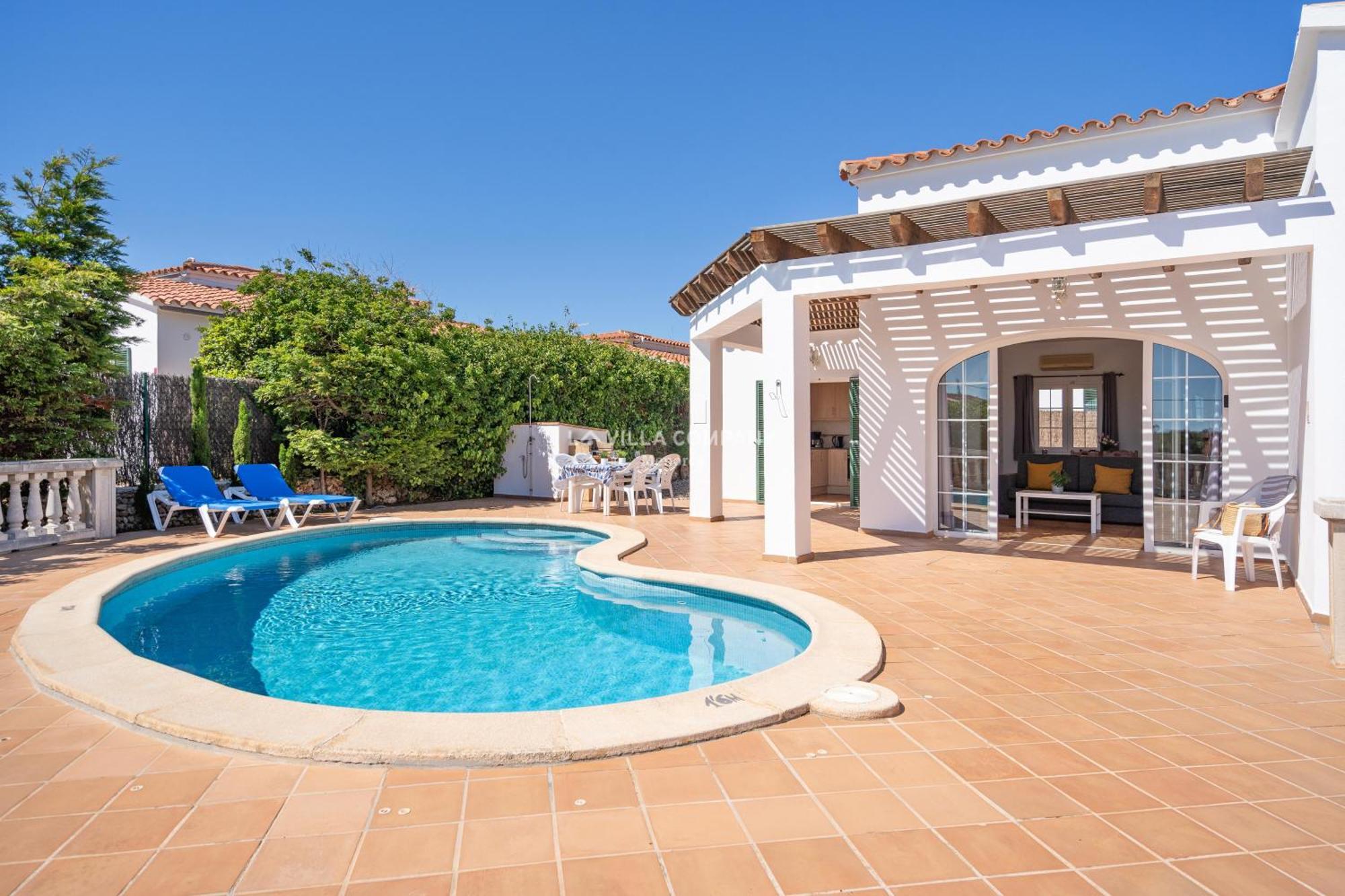Villa Cassia Cala En Porter  Buitenkant foto