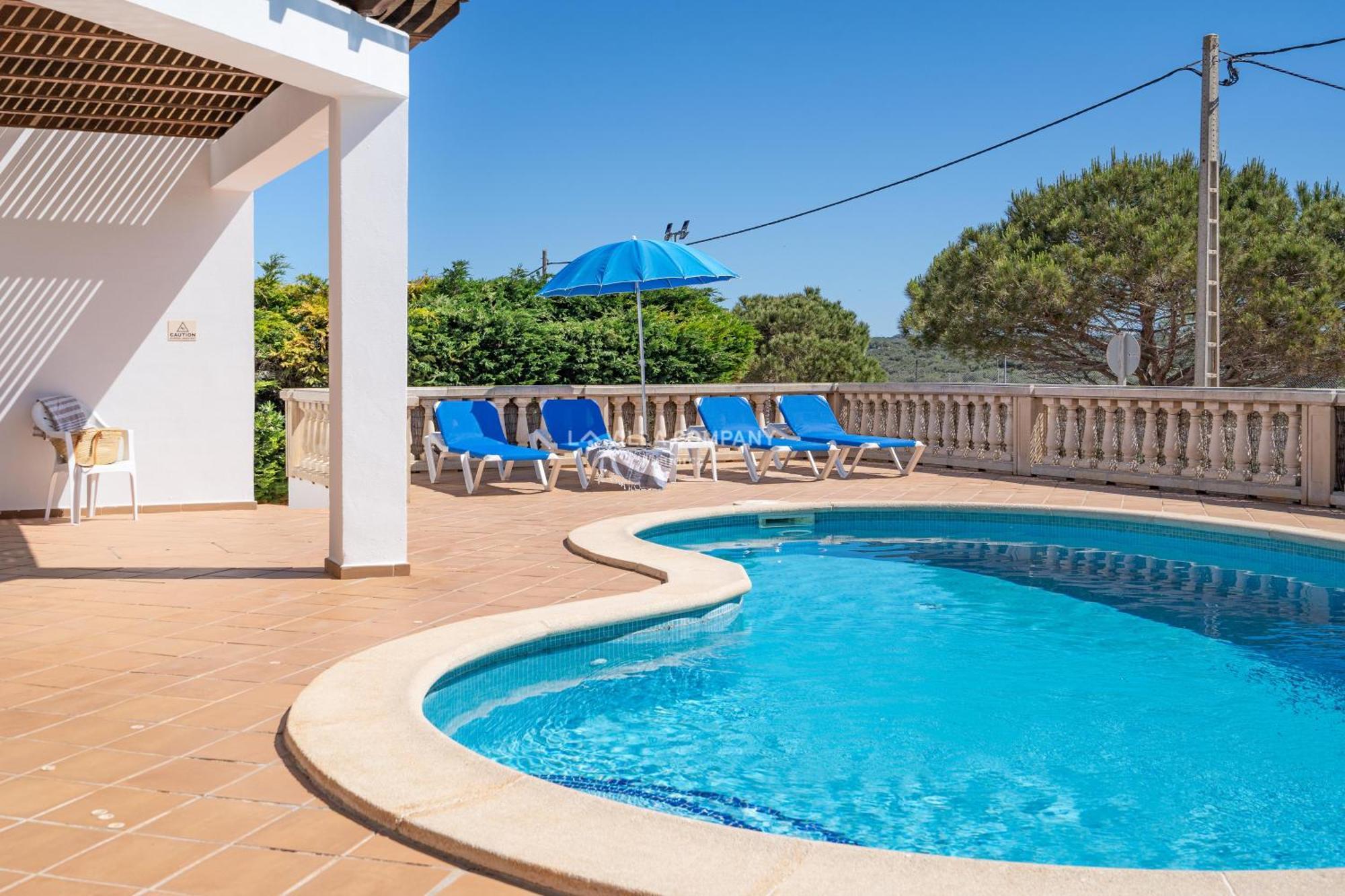Villa Cassia Cala En Porter  Buitenkant foto