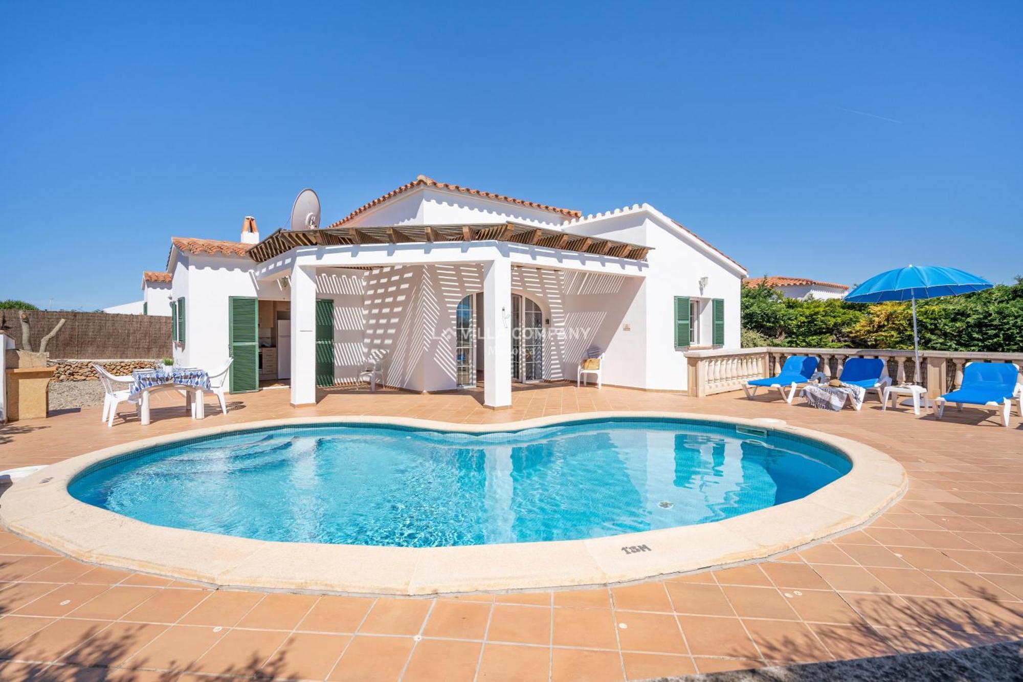 Villa Cassia Cala En Porter  Buitenkant foto