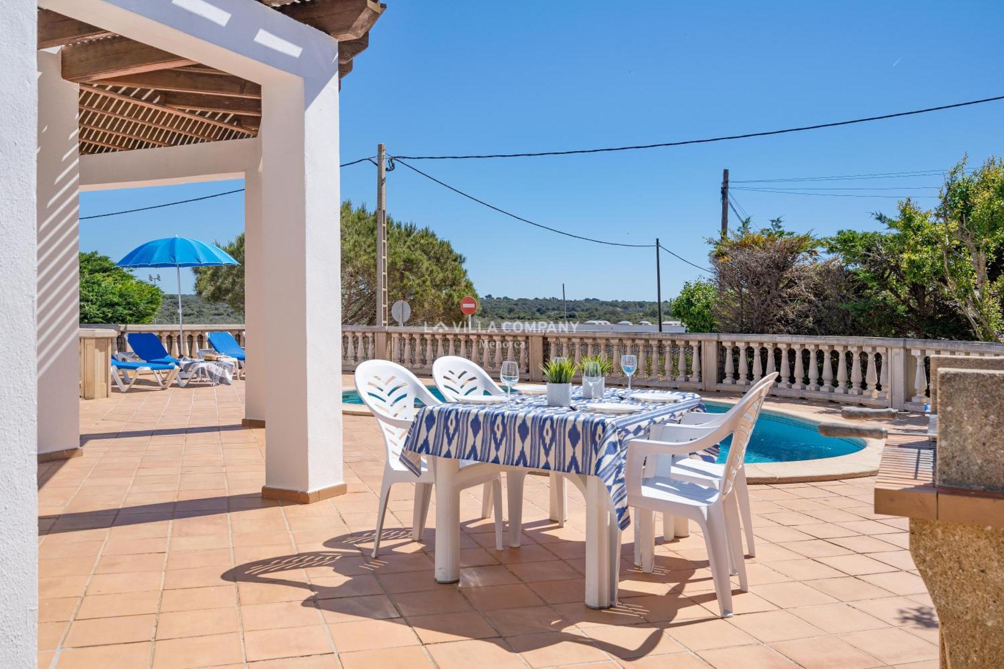 Villa Cassia Cala En Porter  Buitenkant foto